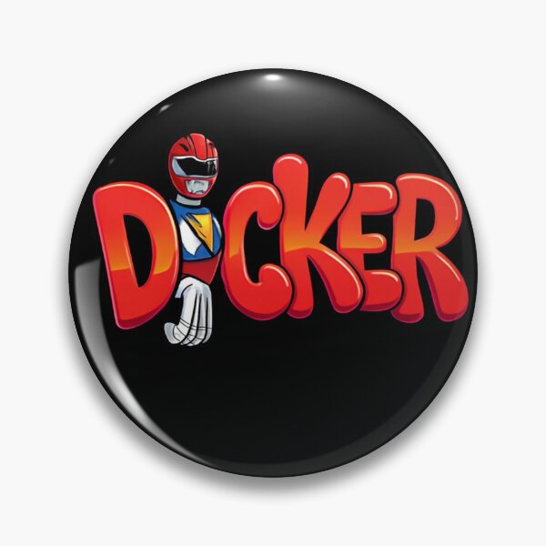 Item preview, Red Ranger Docker Bubble Letter Superhero Graffiti Art designed and sold by LegendsOfLife37.