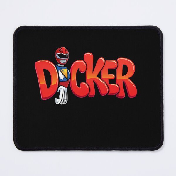Item preview, Red Ranger Docker Bubble Letter Superhero Graffiti Art designed and sold by LegendsOfLife37.