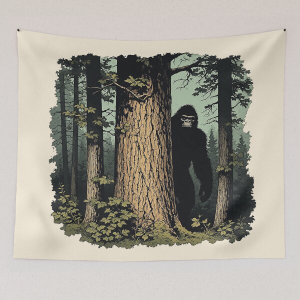 Item preview, Bigfoot Watching designed and sold by tonymagnerart.