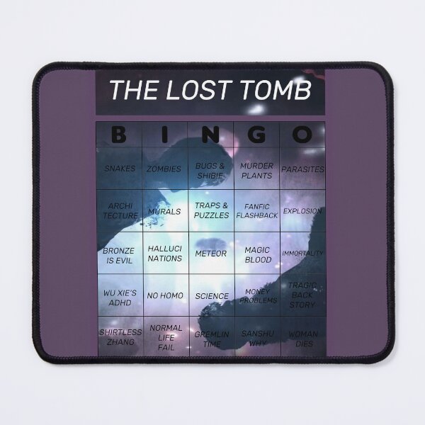 Item preview, The Lost Tomb Bingo designed and sold by Cayra Arts.