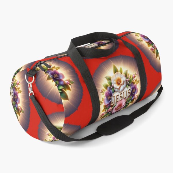 Item preview, Jesus, Rose of Sharon – Glorious 3D Christian Floral Label Design, designed and sold by PaintMeWorld.