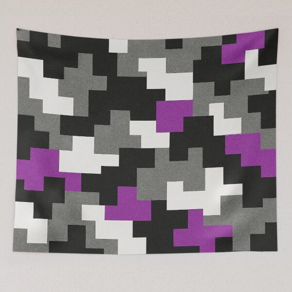 Item preview, Still Not Into You (Asexual) ✨ – PRIDE CAMO – URBAN designed and sold by WheelieGdArt.