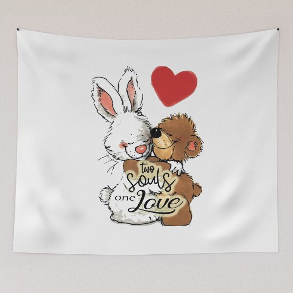 Item preview, Two Souls One Love; designed and sold by StickerApe.