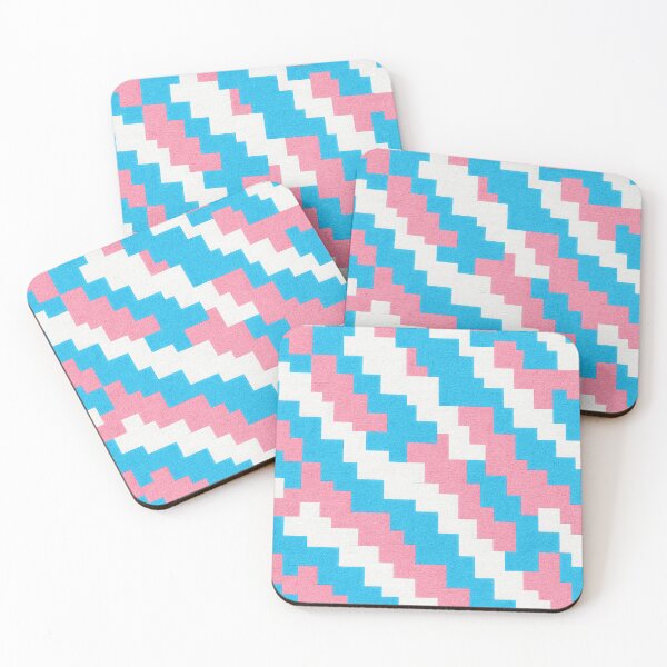 Item preview, Block by Block (Transgender) ✨ – PRIDE CAMO – URBAN designed and sold by WheelieGdArt.