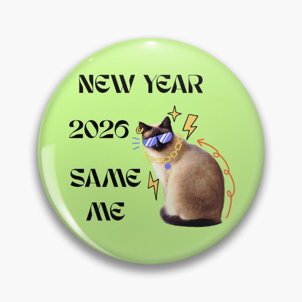 Item preview, New Year Same Me 2026 designed and sold by Sweet-Treats10.