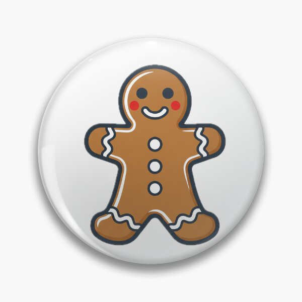 Artikelvorschau, Der fröhliche Gingerbread Man entworfen und verkauft von KnlDsgn.