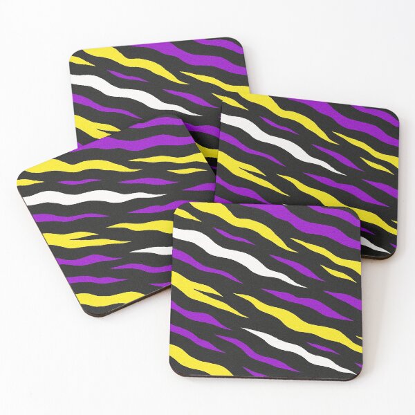 Item preview, Non-Binary Pride ✨ – PRIDE CAMO – TIGER STRIPE designed and sold by WheelieGdArt.