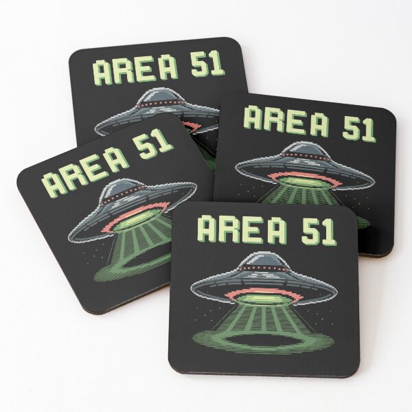 Item preview, Area 51 Pixel Art UFO Spaceship Retro Gaming Design designed and sold by LegendsOfLife37.