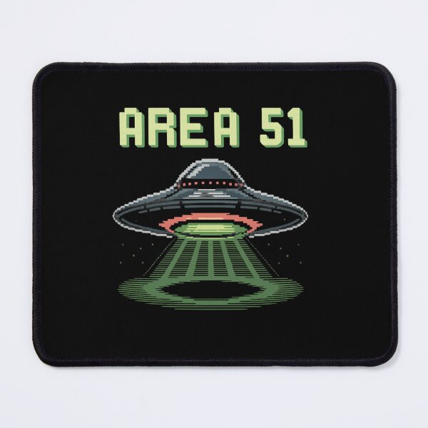 Item preview, Area 51 Pixel Art UFO Spaceship Retro Gaming Design designed and sold by LegendsOfLife37.