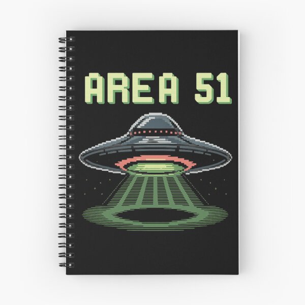 Item preview, Area 51 Pixel Art UFO Spaceship Retro Gaming Design designed and sold by LegendsOfLife37.