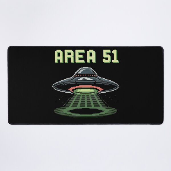 Item preview, Area 51 Pixel Art UFO Spaceship Retro Gaming Design designed and sold by LegendsOfLife37.