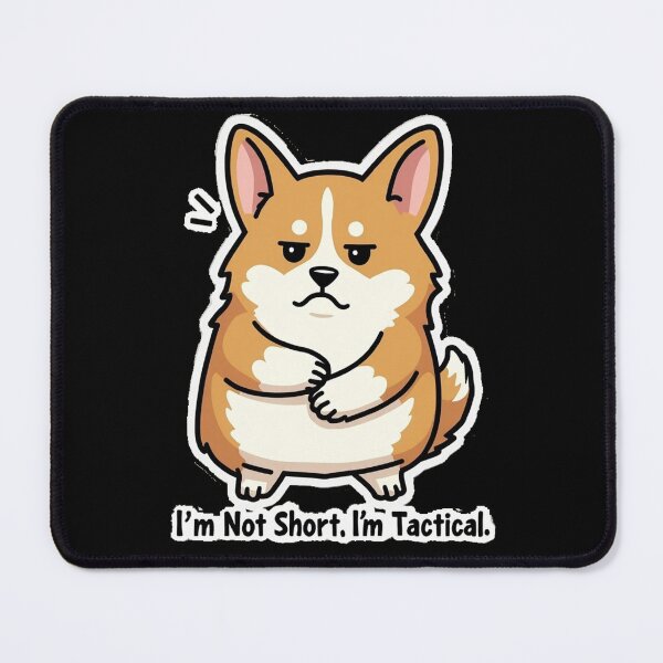 Item preview, I’m Not Short. I’m Tactical designed and sold by dogycorgi.