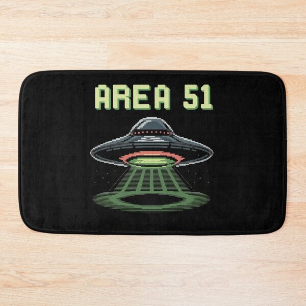 Item preview, Area 51 Pixel Art UFO Spaceship Retro Gaming Design designed and sold by LegendsOfLife37.