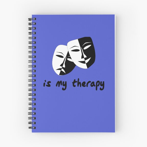 Item preview, Acting is my therapy  -- fun design for Thespians designed and sold by Goldmedaldesign.