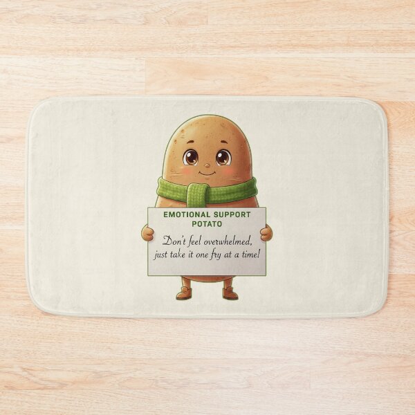 Item preview, Emotional Support Cute Potato - Cute Funny Gift ideas designed and sold by InkyGenies.