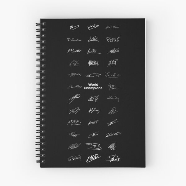 Item preview, Kopie von F1 World Champions Signatures designed and sold by MrIckx.