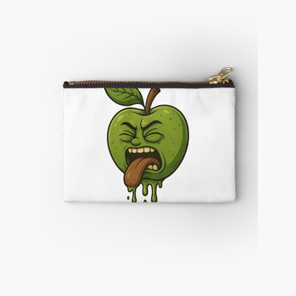 Item preview, Sour Green Apple Emoji – Funny Dripping Cartoon designed and sold by Taymaz..