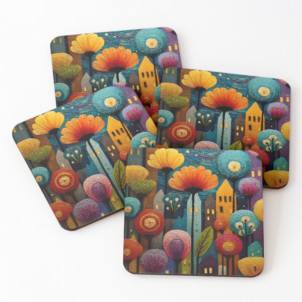 Item preview, Whimsical Night Garden designed and sold by daila70.
