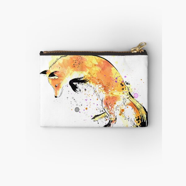 Item preview, Red Fox jumping into Snow designed and sold by zoezowie79.