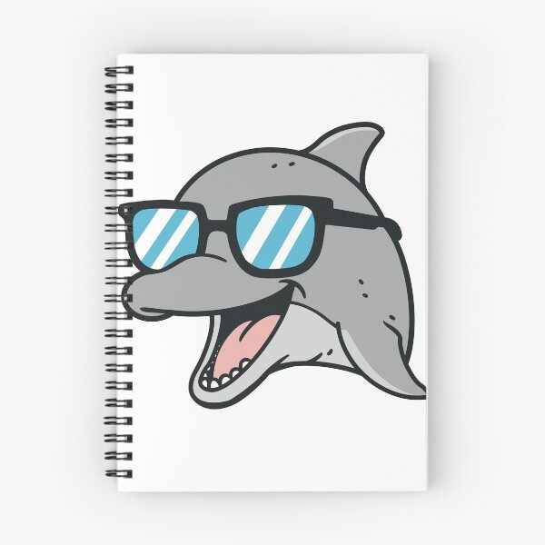 Item preview, Cool dolphin with Sunglasses – Funny dolphin Head Cartoon designed and sold by holywarter.