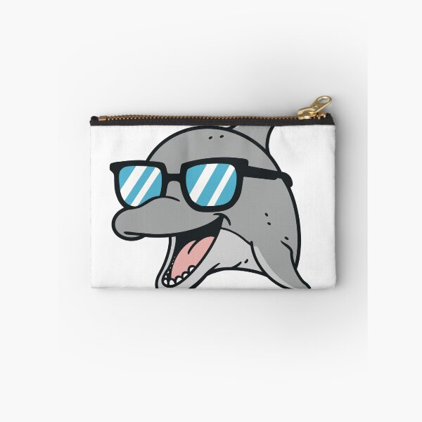Item preview, Cool dolphin with Sunglasses – Funny dolphin Head Cartoon designed and sold by holywarter.