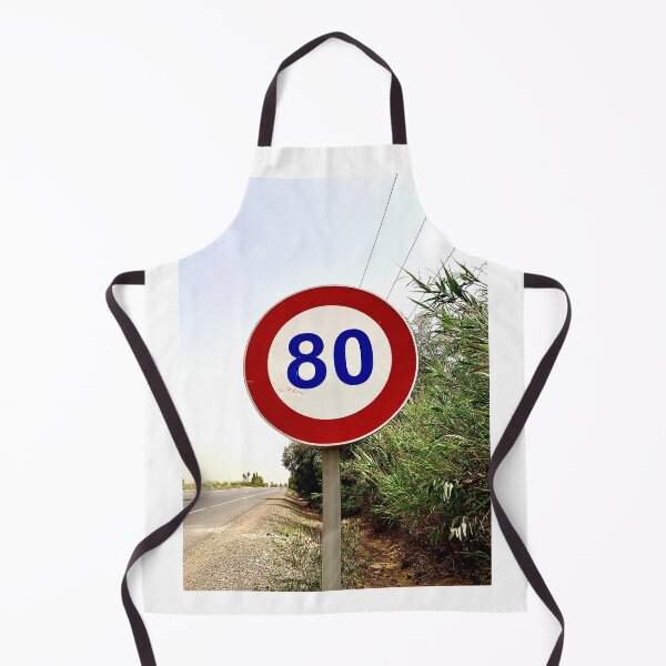 Item preview, 80 Speed Limit Sign designed and sold by LEHANGAR.