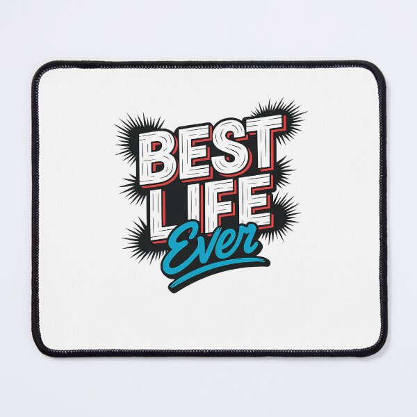 Item preview, Best Life Ever Bold Lettering Inspirational Typography Design designed and sold by LegendsOfLife37.