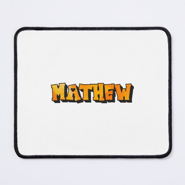 Item preview, Mathew Personalized Name – Custom Gift for Men & Boys designed and sold by Oussinc.