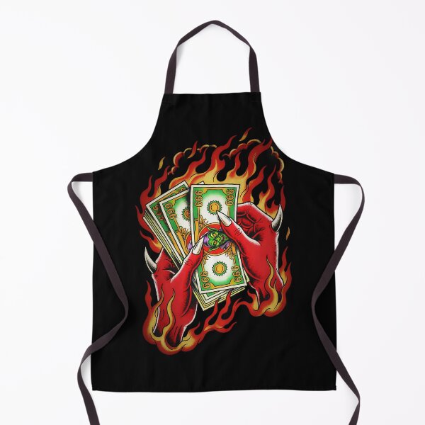 Item preview, Devil's Paycheck - 666 Money Art designed and sold by CoffinsArt.