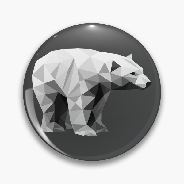 Item preview, Low Poly Polar Bear designed and sold by WAMTEES.