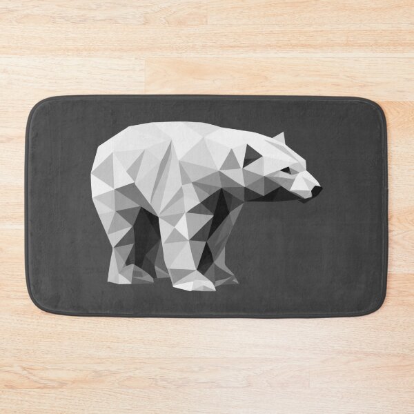 Item preview, Low Poly Polar Bear designed and sold by WAMTEES.