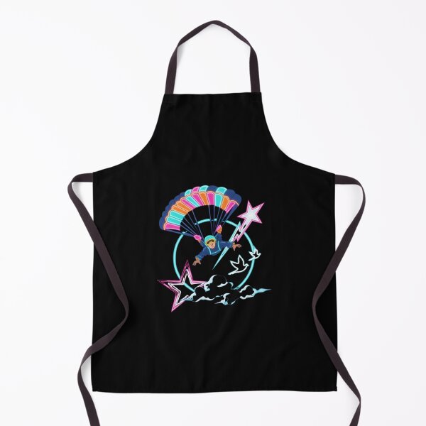 Item preview, Neon Skydiver Adventure Glow Art designed and sold by Color for Balance .