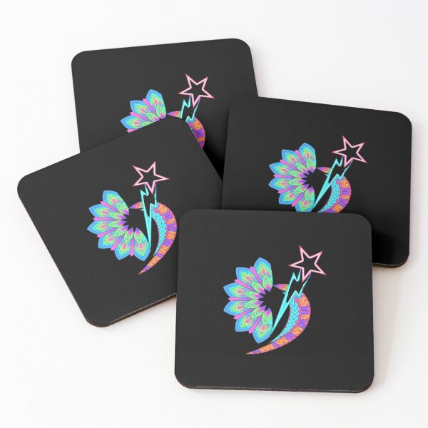 Item preview, Neon Mandala Starburst Glow Design designed and sold by Color for Balance .