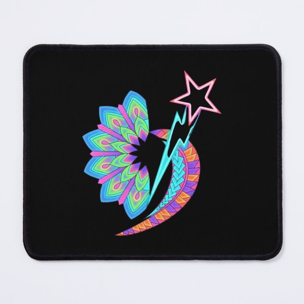 Item preview, Neon Mandala Starburst Glow Design designed and sold by Color for Balance .
