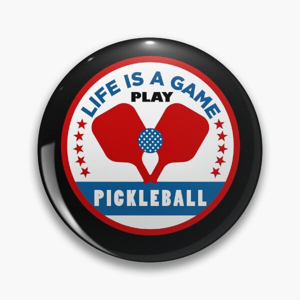 Item preview, Life is a game - play PICKLEBALL designed and sold by EvieWoj.