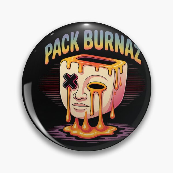 Item preview, Pack Burnaz Melting Face Mask Psychedelic Drip Art designed and sold by LegendsOfLife37.