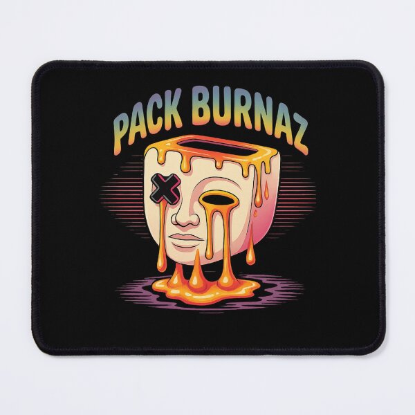 Item preview, Pack Burnaz Melting Face Mask Psychedelic Drip Art designed and sold by LegendsOfLife37.
