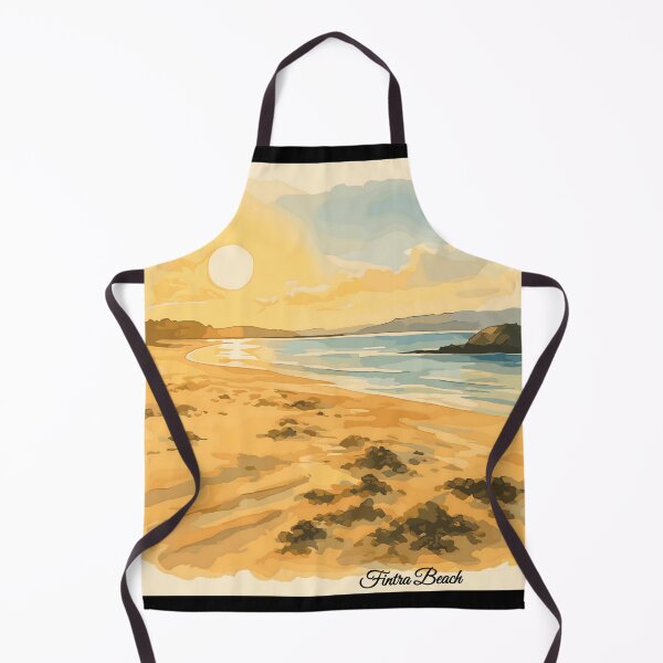 Item preview, Fintra Beach Killybegs Watercolor County Donegal designed and sold by OliDesigns.