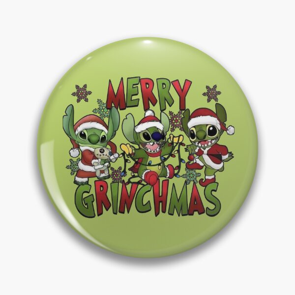 Item preview, Stitch Experiment 626 Merry Grinchmas Design designed and sold by MakersFolly.