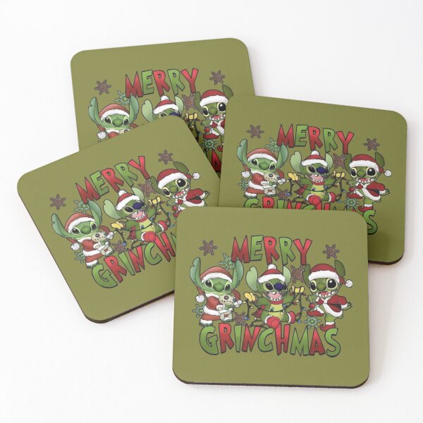 Item preview, Stitch Experiment 626 Merry Grinchmas Design designed and sold by MakersFolly.