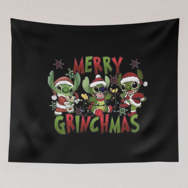 Item preview, Stitch Experiment 626 Merry Grinchmas Design designed and sold by MakersFolly.