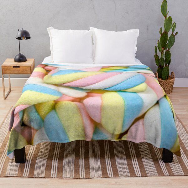 Item preview, Colorful Marshmallow Twists Candy Photograph  designed and sold by patternsoup.