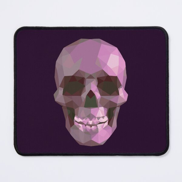 Item preview, Low Poly Pink Skull  designed and sold by WAMTEES.