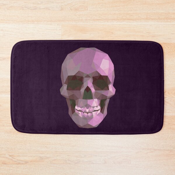 Item preview, Low Poly Pink Skull  designed and sold by WAMTEES.