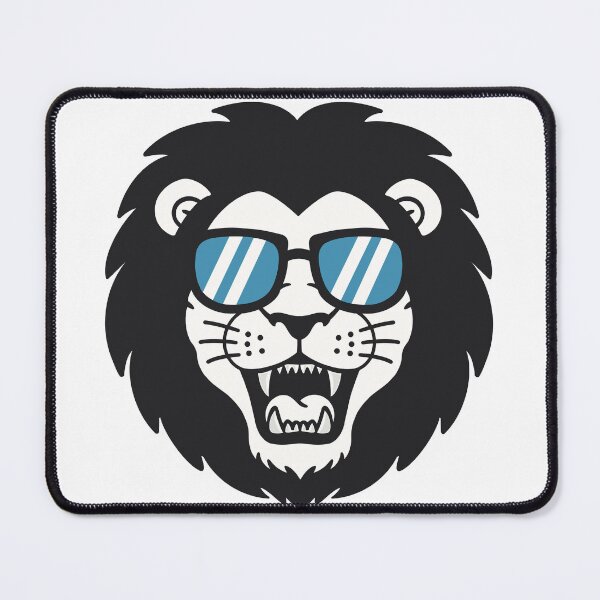 Item preview, Cool lion with Sunglasses – Funny lion Head Cartoon designed and sold by holywarter.