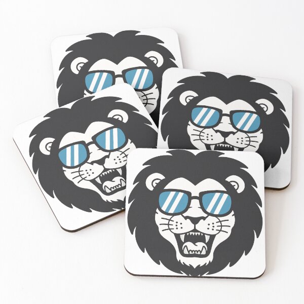 Item preview, Cool lion with Sunglasses – Funny lion Head Cartoon designed and sold by holywarter.