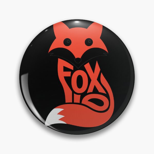 Item preview, Fox Word Art Silhouette Animal Typography Orange Design designed and sold by LegendsOfLife37.