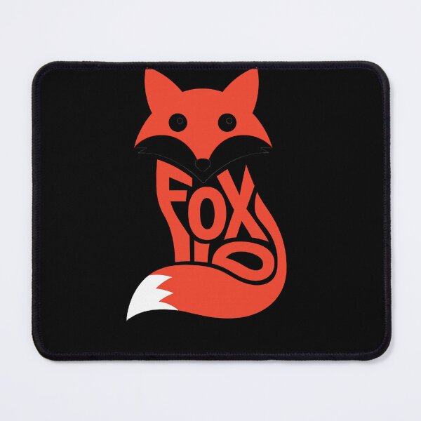 Item preview, Fox Word Art Silhouette Animal Typography Orange Design designed and sold by LegendsOfLife37.