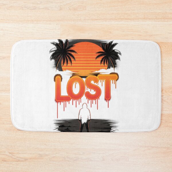 Item preview, LOST Retro Sunset Palm Trees Graffiti Aesthetic designed and sold by LegendsOfLife37.