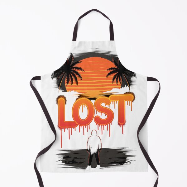Item preview, LOST Retro Sunset Palm Trees Graffiti Aesthetic designed and sold by LegendsOfLife37.